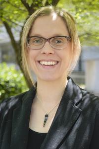 Staff profile photo of Jourdan Corbitt in a black blazer