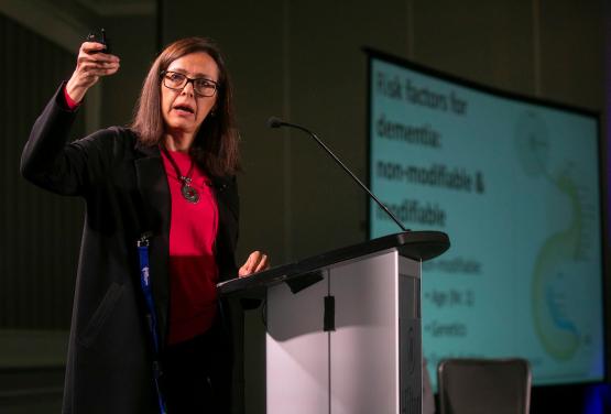  HCOM faculty Graciela Muniz-Terrera talks at OOS JO Watson lecture 